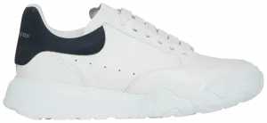 Кроссовки Alexander McQueen Oversized Court Trainer 'White Midnight Navy', белый