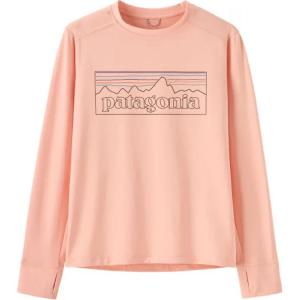 Детская футболка Patagonia, розовый
