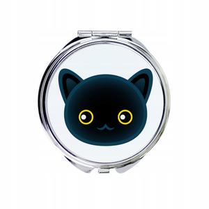 Бомбейский кот Зеркало карманное для сумочки Inna Marka