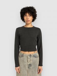 Лонгслив Element Icon Crop Longsleeve, off black