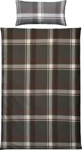 Постельное белье зеленое 1x 155x220 см + 1x 40x80 см Erwin Müller