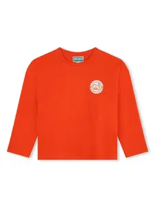 Футболка с логотипом Kenzo Kids, красный