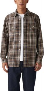 Мужская классическая рубашка Levi's с длинным рукавом, Allia Plaid Navy Blazer Twill