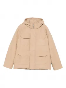 Стеганая куртка с капюшоном и карманами Canada Goose, нейтральный