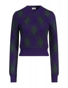 Свитер Burberry, фиолетовый