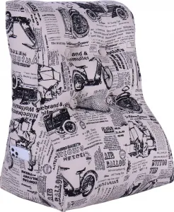 Подушка для изголовья, повторяющая контуры тела, 62 см, из 100% хлопка. Подушка для чтения, клиновидная подушка, подушка для спины, подушка для отдыха, декоративная подушка. PillowPalette