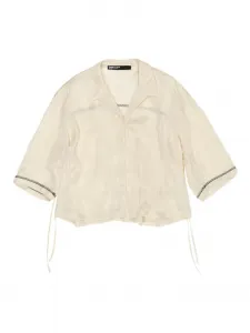 Рубашка с завязками Bimba y Lola, нейтральный