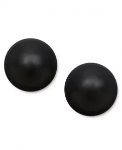 Серьги из 14-каратного золота, серьги-гвоздики с шариками из оникса (8 мм) Macy'S, onyx