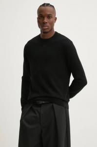 Шерстяной свитер K-VIERI Diesel, черный