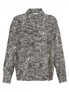 Блуза MOSS COPENHAGEN Hemd Amabella, цвет Creme/Schwarz