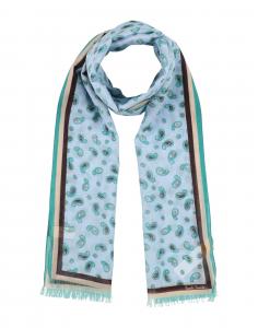 Шарф Paul Smith, голубой