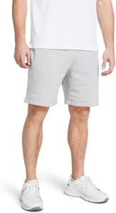Мужские флисовые шорты Under Armour Rival, (011) Mod Gray Light Heather/White