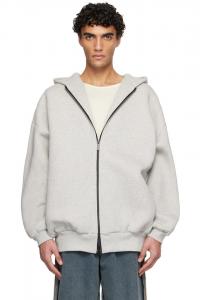 Fear Of God Серая спортивная толстовка на молнии