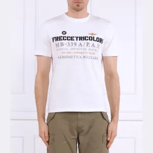 Футболка стандартного кроя Aeronautica Militare, белый