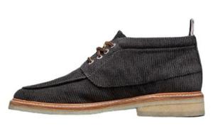 Полувысокие палубные ботинки THOM BROWNE, черный