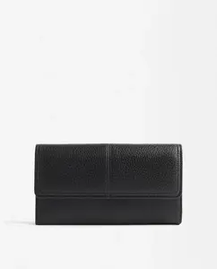 Большой женский кошелек с клапаном и магнитной застежкой Parfois, черный