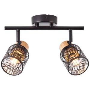 Потолочный светильник Brilliant Santy, 4x20x4x8 см, черный