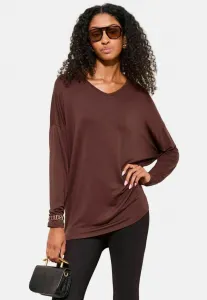 Топ с длинными рукавами Friends Like These, Aubergine Purple