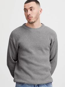 Свитер с круглым вырезом sdgorell Solid, серый