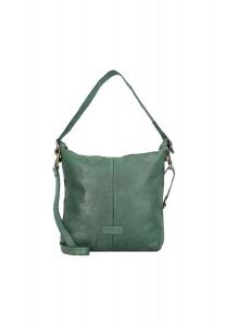 Сумка через плечо Submarine кожаная 33 см HAROLD'S, зеленый