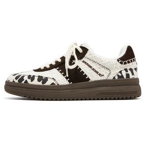 Кроссовки для образа жизни унисекс с низким верхом Senguoguo, цвет Cow Pattern