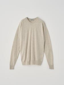 Вязаный пуловер с круглым вырезом и длинными рукавами | DILLIE | 30G Современный крой