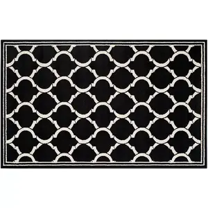 Марокканский ковер для дома и улицы Amherst Safavieh, серый, 244x305 см