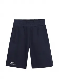 Шорты с логотипом Boss Kidswear, синий