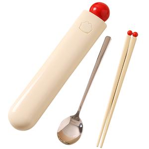 Наборы столовых приборов из нержавеющей стали KAWASIMAYA, кремовый