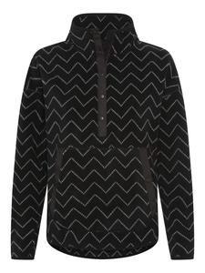 Polarino Флисовый пуловер черного и серого цвета