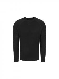 Karl Lagerfeld Вязаный свитер 655012 черного цвета