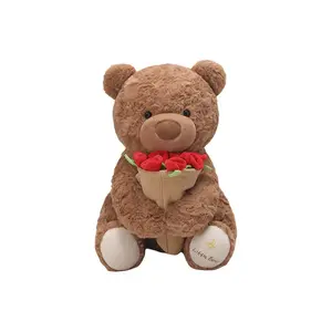 MIC RABBIT Розовый медведь букет плюшевые мишки куклы 25см/38см высота