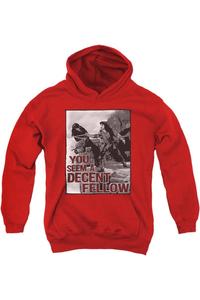 Толстовка с капюшоном Princess Bride Fellow Youth Gildan, красный