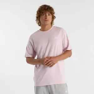 Мужская футболка New Balance MT41509RSG, цвет Rosa claro