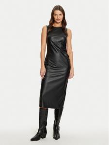 Облегающее платье из искусственной кожи Jdy, черный