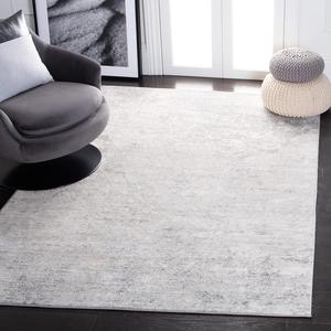 Ковер SAFAVIEH, 183 x 275 см, Brentwood Collection Ivory/Grey BNT822A современный абстрактный без ворса для гостиной спальни столовой домашнего офиса