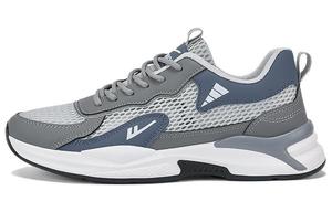 Кроссовки WARRIOR Lifestyle Shoes Men Low-top Blue, серый/синий
