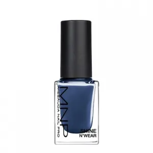 Лак для ногтей Mnp Shine N' Wear 317 Deep Ocean 10 мл, классический. Mesauda