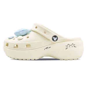 Crocs Классические платформенные клоги женские белые, цвет White