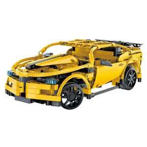 Конструктор Deqube Sport Car RC, 419 деталей, мультиколор