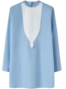 Блузка в полоску JIL SANDER, синий