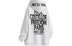 Унисекс свитшот PAUL COSTELLOE, светло-серый