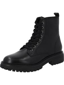 Ботильоны на шнуровке черного цвета palado