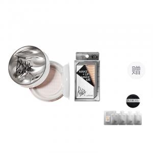 Пудра Peirun Oil Control Loose Powder + пластырь Double Eyelid Patch для макияжа натуральный стойкий устойчивый к размазыванию PIARA
