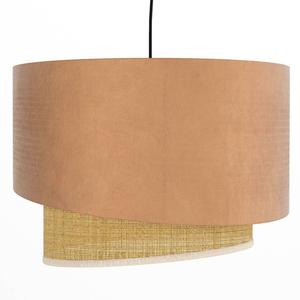 Подвесной светильник Loistaa Oko Typ B, махровая ткань / утюг - 1 пламя