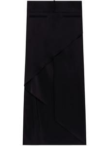 Юбка миди Courrèges Infinity, черный