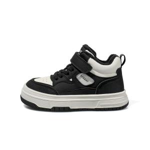 Антискользящие и износостойкие утепленные полувысокие детские скейтерские кроссовки Kids' ST&SAT, бежевый