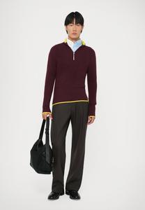 Джемпер Sunnei FITTED LONGSLEEVE UNISEX, Burnt Aubergine/Bordeaux