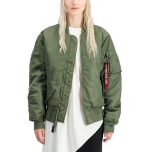 Куртка Alpha Industries Модель Ma-1 (наследие) Цвет зеленый