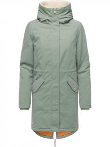 Ragwear Зимнее пальто Coogle YOUMODO цвета пыльно-зеленый